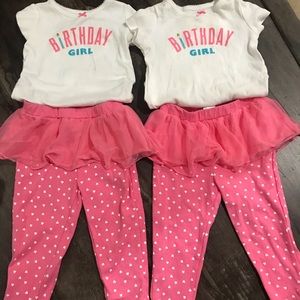 Girl birthday outfit